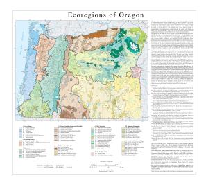 Level III and IV Ecoregions of Oregon