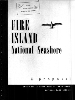 Supplementary Report on Proposed Fire Island