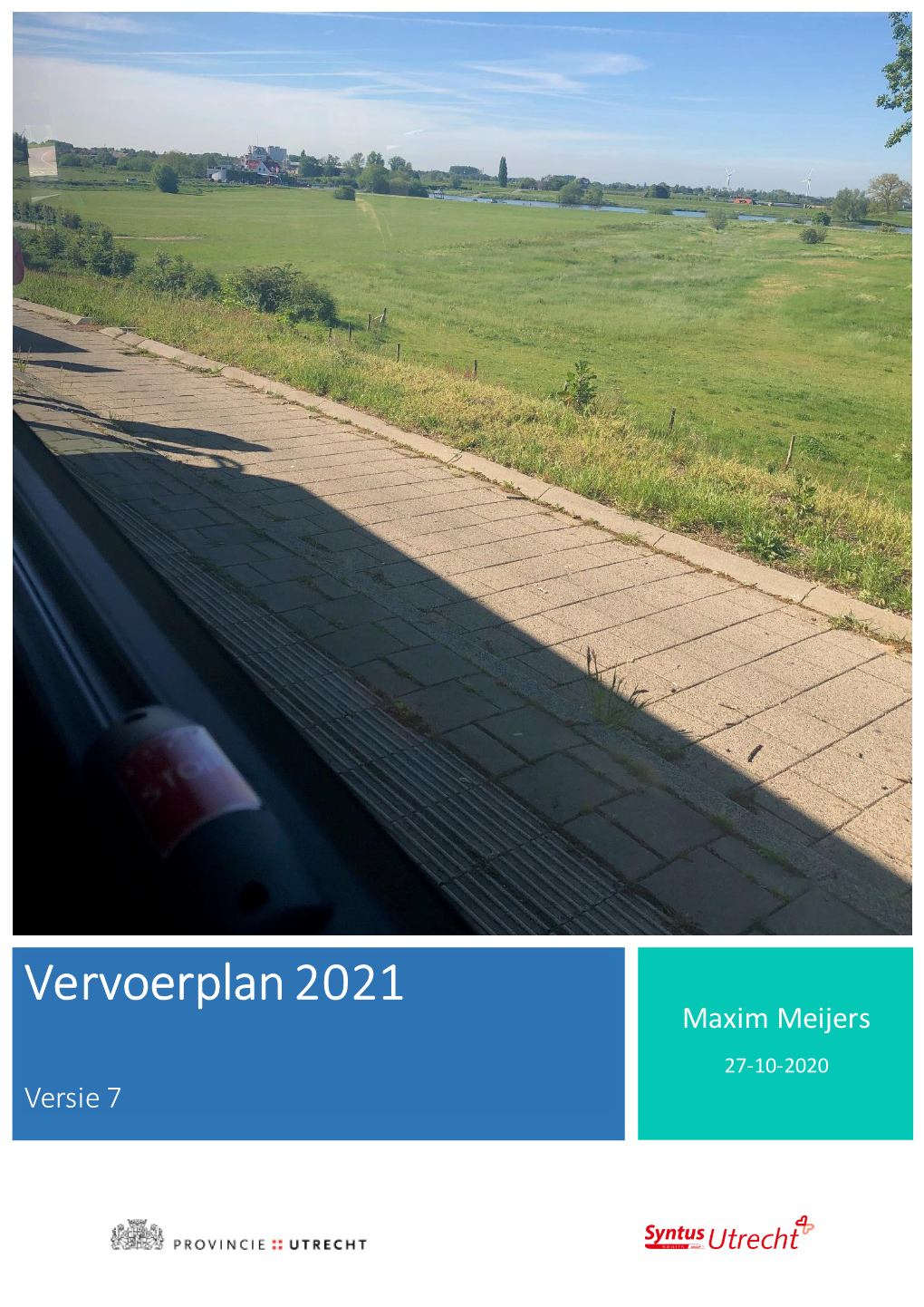 Vervoerplan 2021 Vervoer Vanuit Het Hart