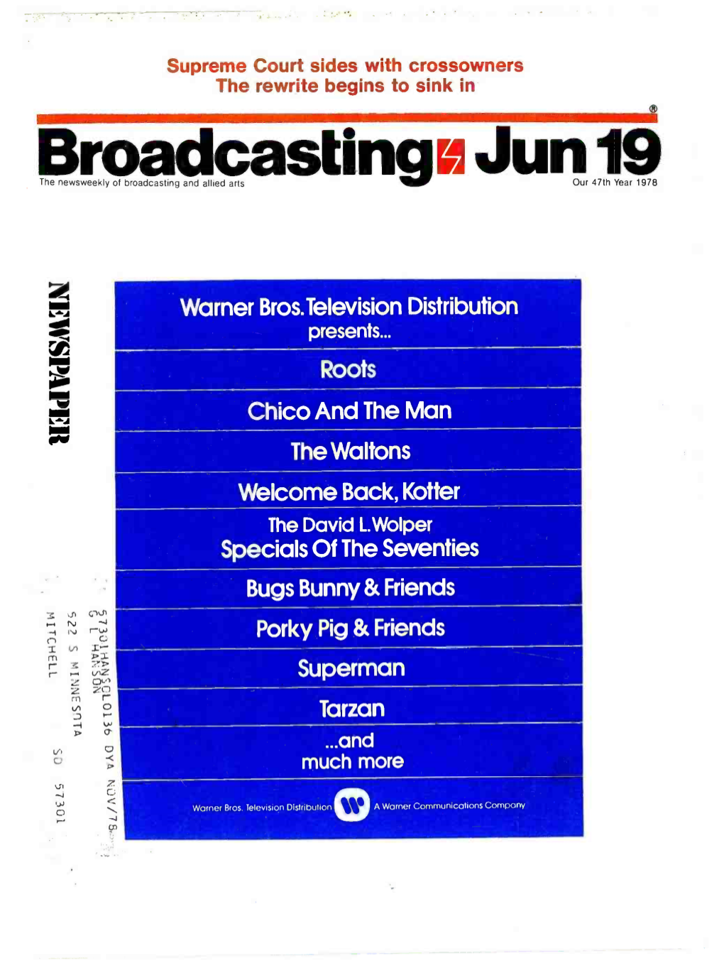 Broadcastingi Jun 19