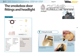 The Smokebox Door Fittings and Headlight