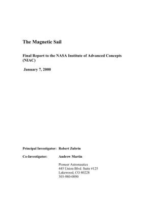 The Magnetic Sail