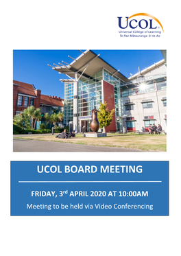 Ucol Board Meeting