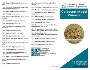 Caldecott Medal Winners