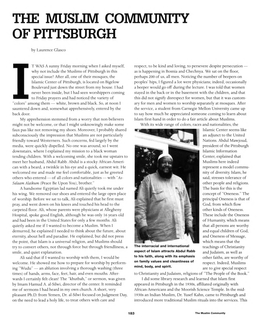 The Muslim Community of Pittsburgh