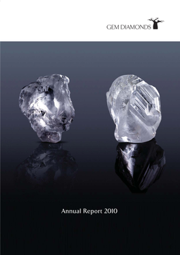 143447 Gem Diamonds 2010 Cover 10Mm Spine