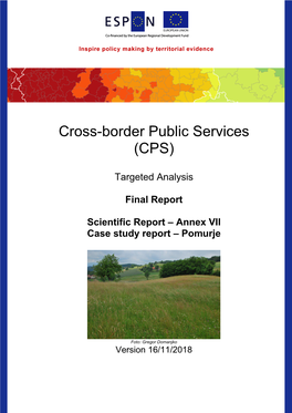 ESPON CPS 11 Scientific Report Annex VII Pomurje.Pdf