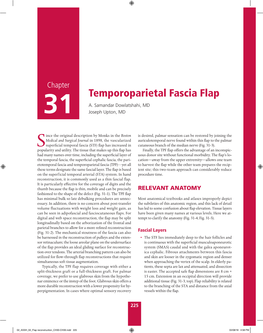 Temporoparietal Fascia Flap A