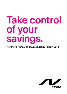 Nordnet's Annual and Sustainability Report 2018