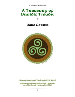 Treasury of Druidic Triads