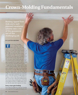 Crown-Molding Fundamentals