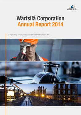Wärtsilä Corporation Annual Report 2014