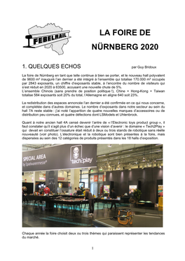 La Foire De Nürnberg 2020