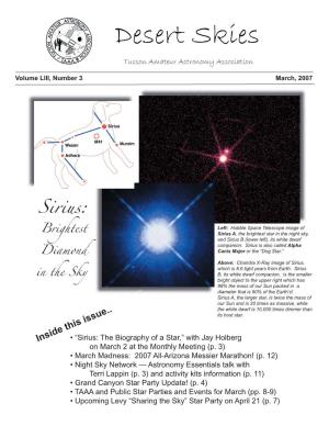 Desert Skies Tucson Amateur Astronomy Association