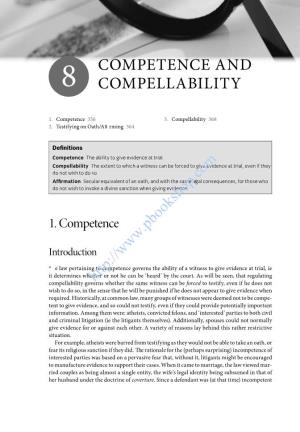 Competence and Compellability Ofof Accused’S Spouse Or Civil Partner