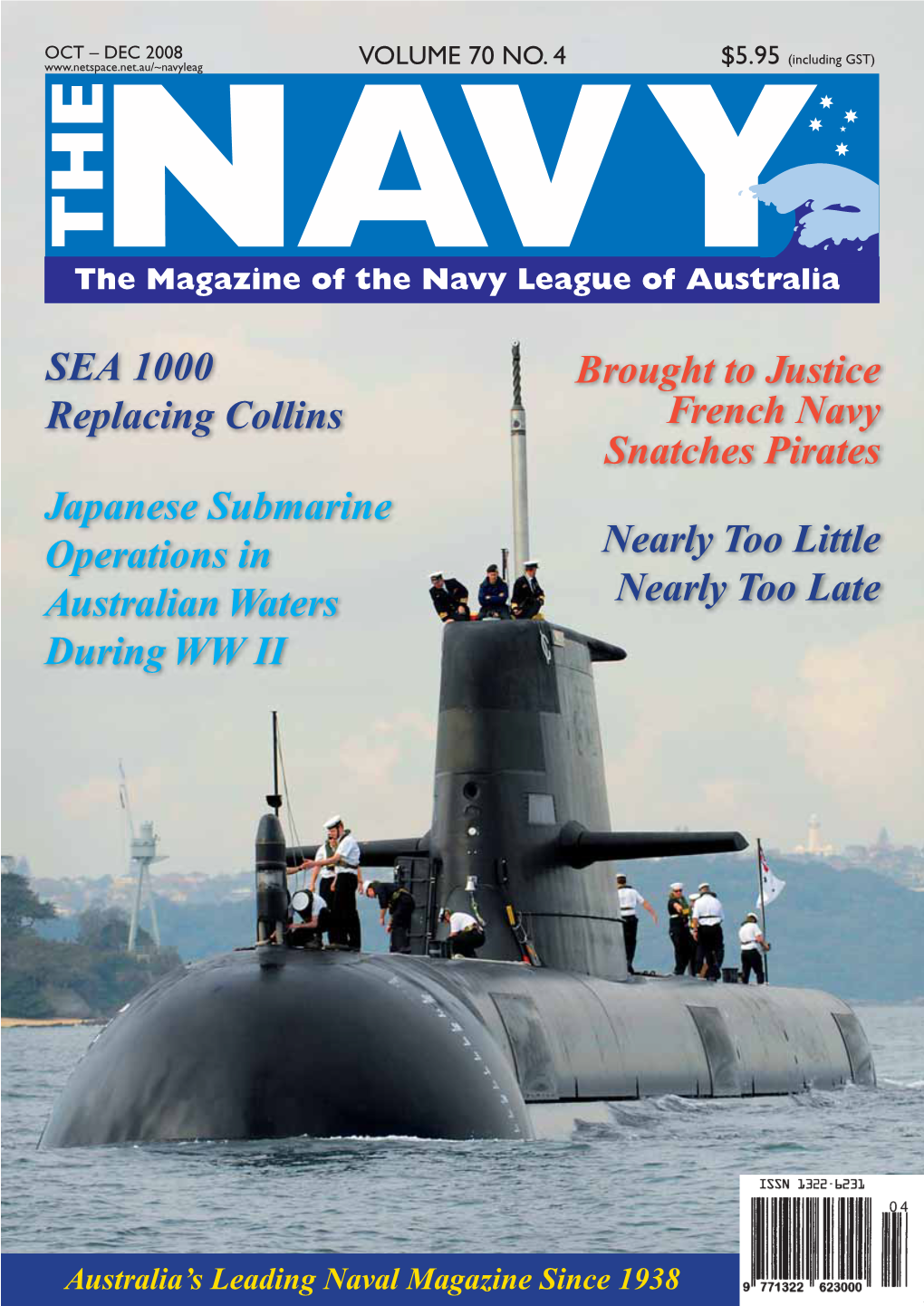 The Navy Vol 70 No 4 Oct 2008