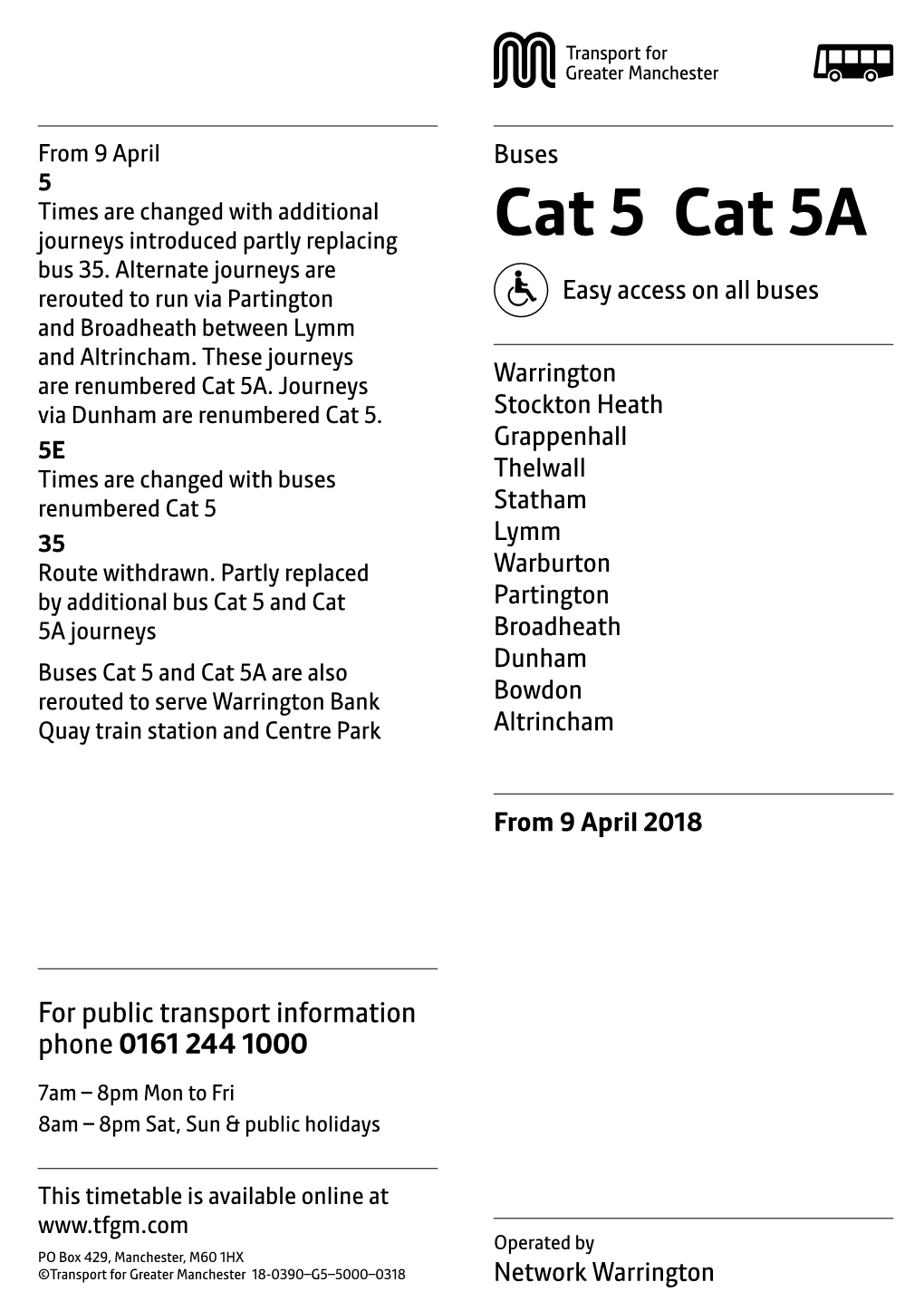 Cat 5 Cat 5A Bus 35