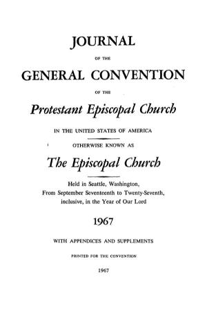 Protestant Episcopal Church the Episcopal Church