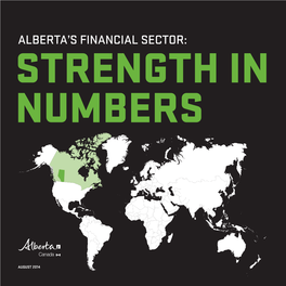 Alberta's Financial Sector : Strength in Numbers