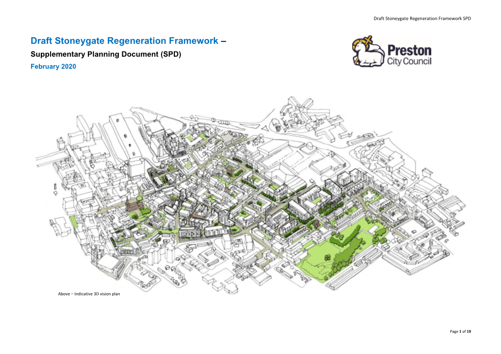 Draft Stoneygate Regeneration Framework SPD