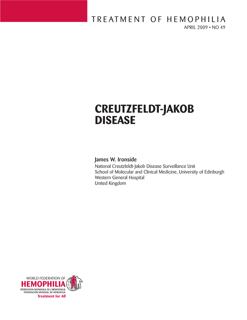 Creutzfeldt-Jakob Disease