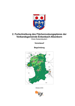 2. Fortschreibung Des Flächennutzungsplanes Der Verbandsgemeinde Enkenbach-Alsenborn Kreis Kaiserslautern
