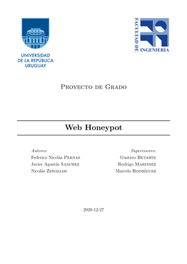 Web Honeypot