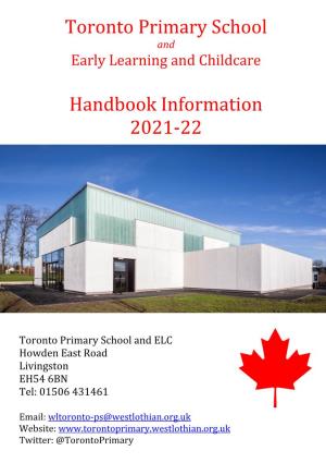 West Lothian Council School Handbook Information