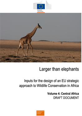 Inputs for the Design of an EU Strategic Approach to Wildlife Conservation in Africa