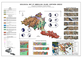Geological Map of Ammouliani Island, Northern Greece