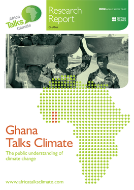 Ghana Talks Climate the Public Understanding of Climate Change