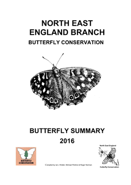2016 Butterfly Summary Report