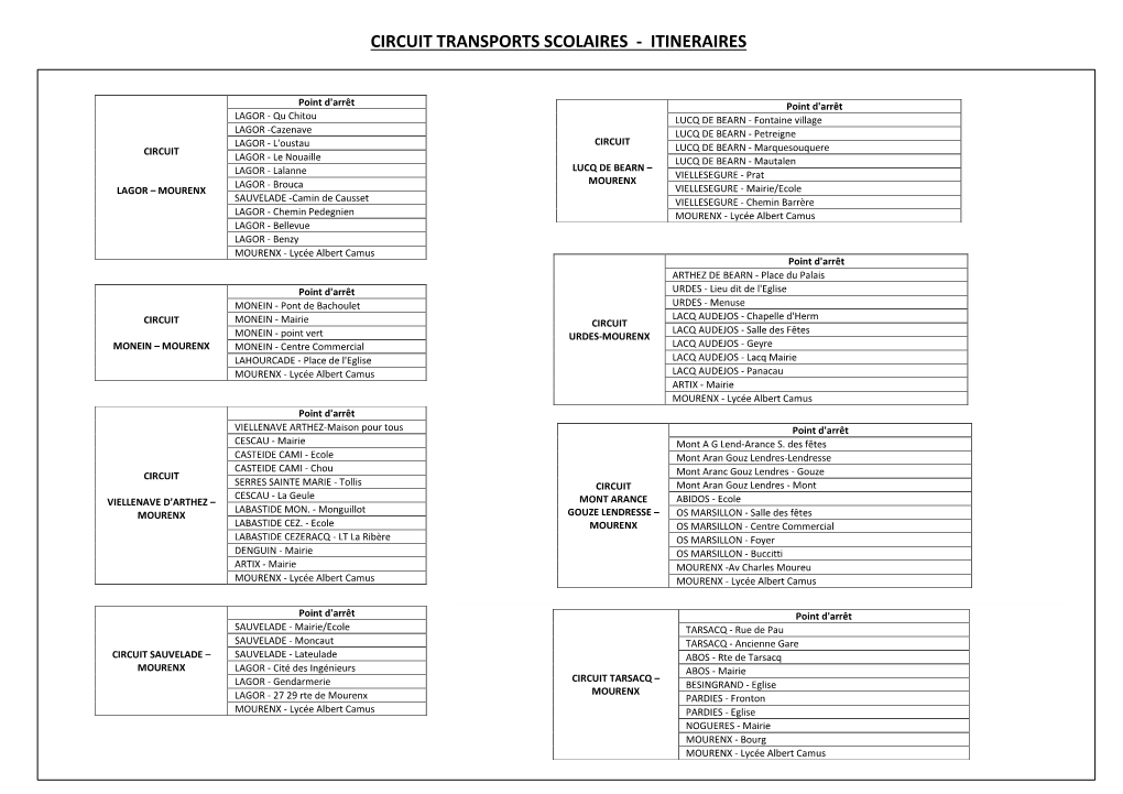 CIRCUITS TRANSPORTS CITE SCOLAIRE MOURENX.Pdf