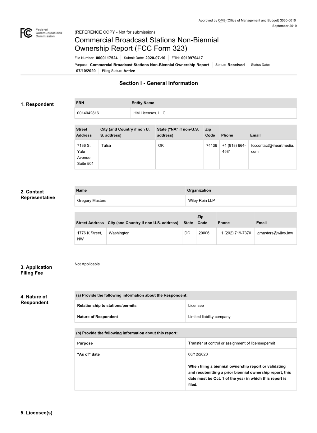 Licensing and Management System