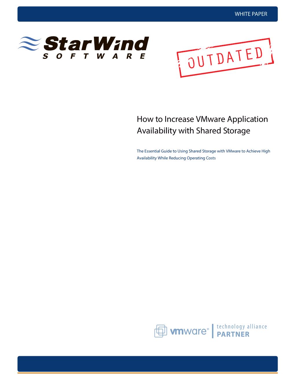 How to Increase Vmware Application Availability with Shared Storage