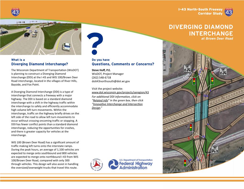 Diverging Diamond Interchange