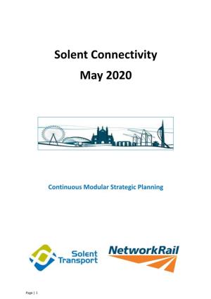 Solent Connectivity May 2020