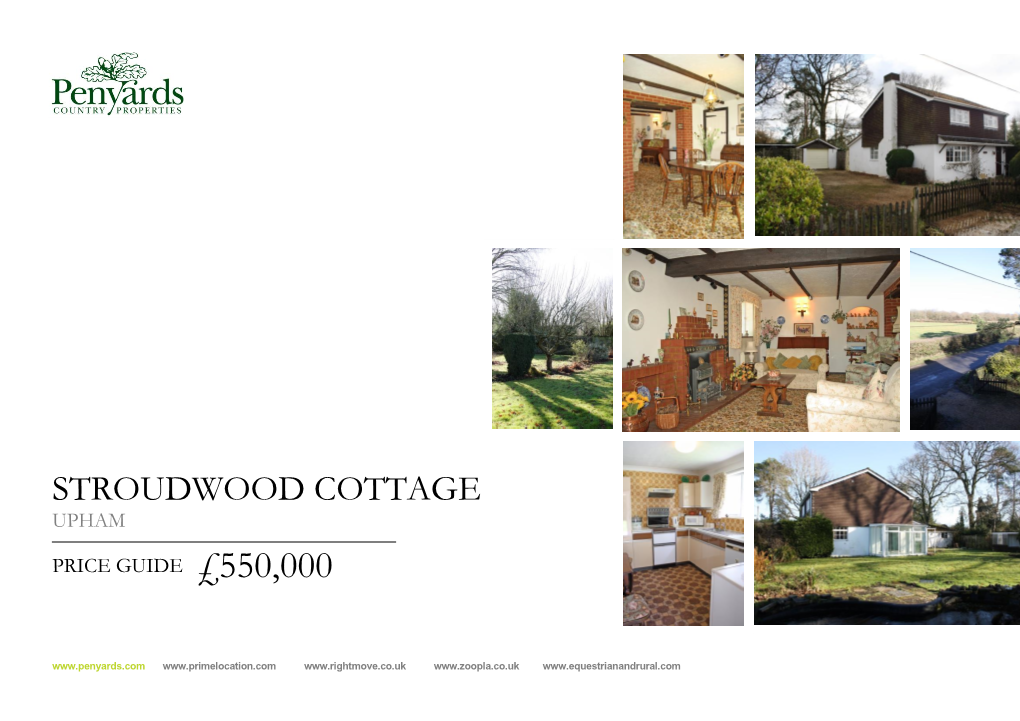 Stroudwood Cottage Upham Price Guide £550,000