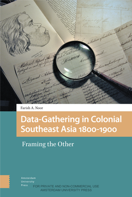 Data-Gathering in Colonial Southeast Asia 1800-1900 Asia Southeast Colonial in Data-Gathering