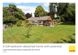 A 5/6 Bedroom Detached Home with Potential