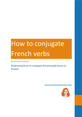 How to Conjugate French Verbs