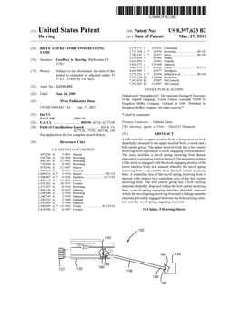 (12) United States Patent (10) Patent No.: US 8,397,623 B2 Herring (45) Date of Patent: Mar