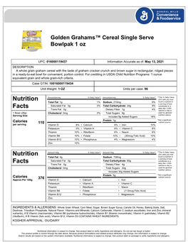 G Mills Golden Grahams 9706.Pdf