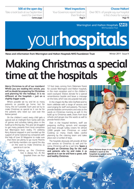 Making Christmas a Special Time at the Hospitals