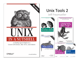 Unix Tools 2