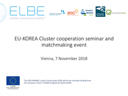 10. ELBE Presentation EU-KOREA