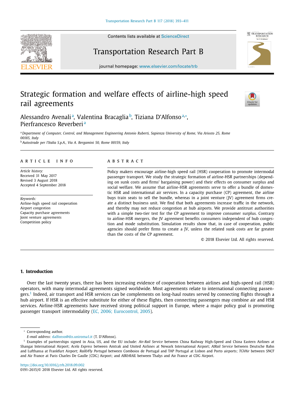 Strategic Formation and Welfare Effects of Airline-High Speed Rail Agreements