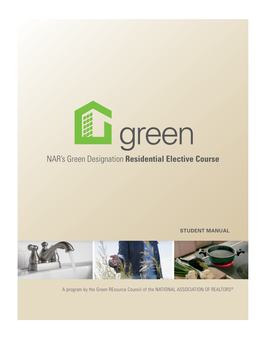 NAR's Sustainable Property Designation