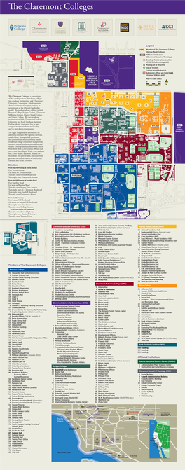 Claremont Colleges Map [PDF]