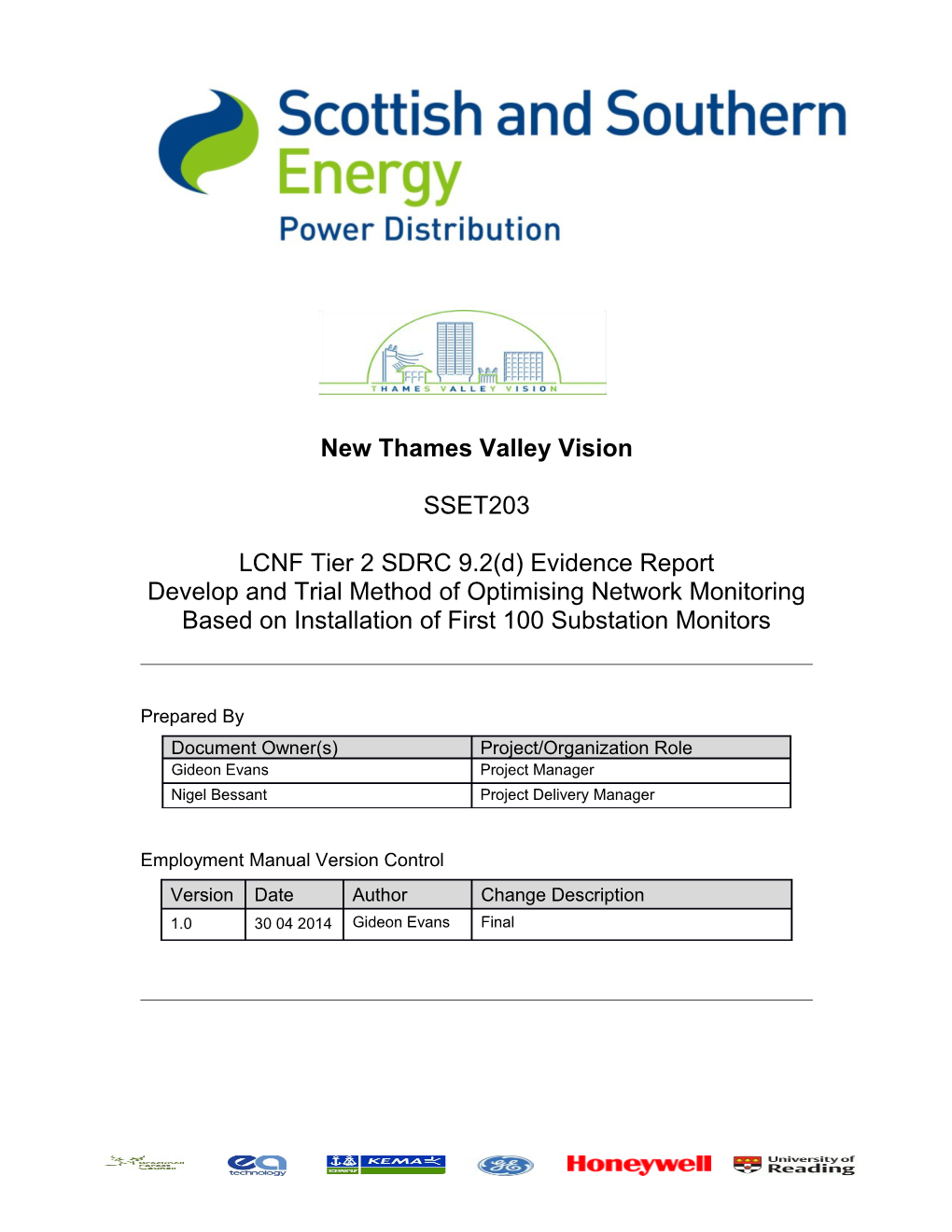 SRDC 9.2 (D) Evidence Reportsset203 NTVV